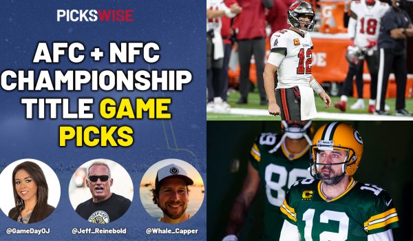 Pickswise NFL Show: NFL Playoffs Conference Championships Preview, Picks, Best Bets, Parlay Picks and Underdogs