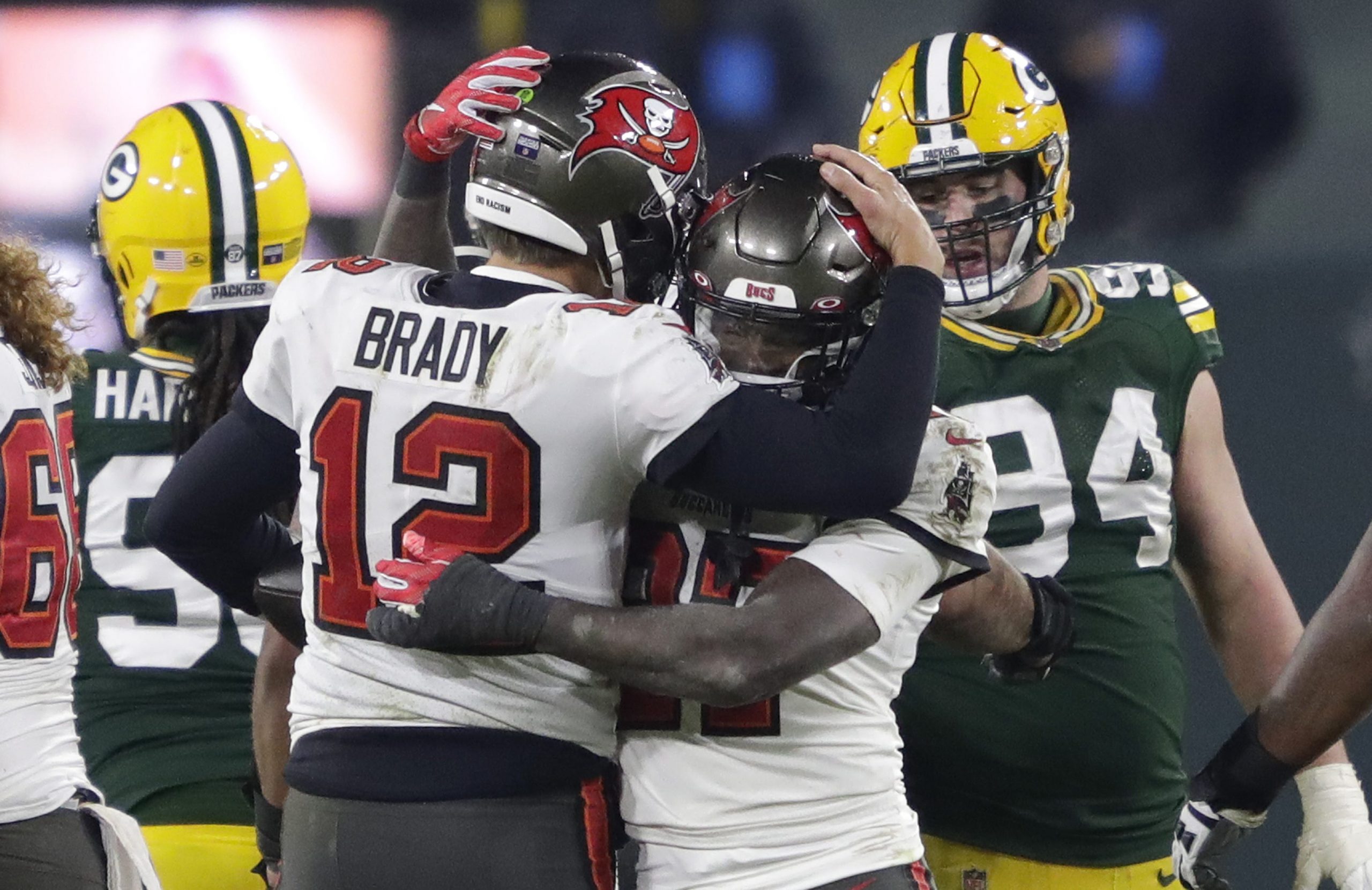 The Tampa Bay Buccaneers win the NFC title