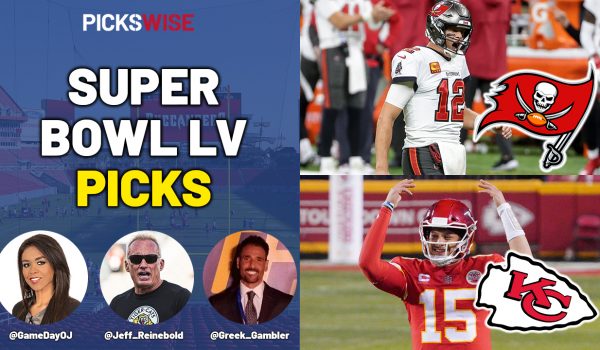 Pickswise NFL Show: Super Bowl LV Preview, Picks, Best Bets, Parlay Picks and Underdogs