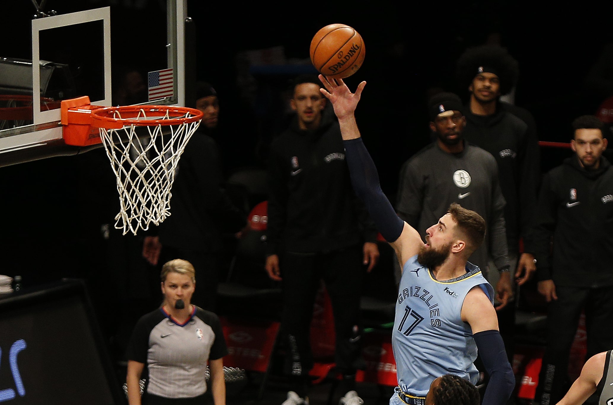 Memphis Grizzlies center Jonas Valanciunas