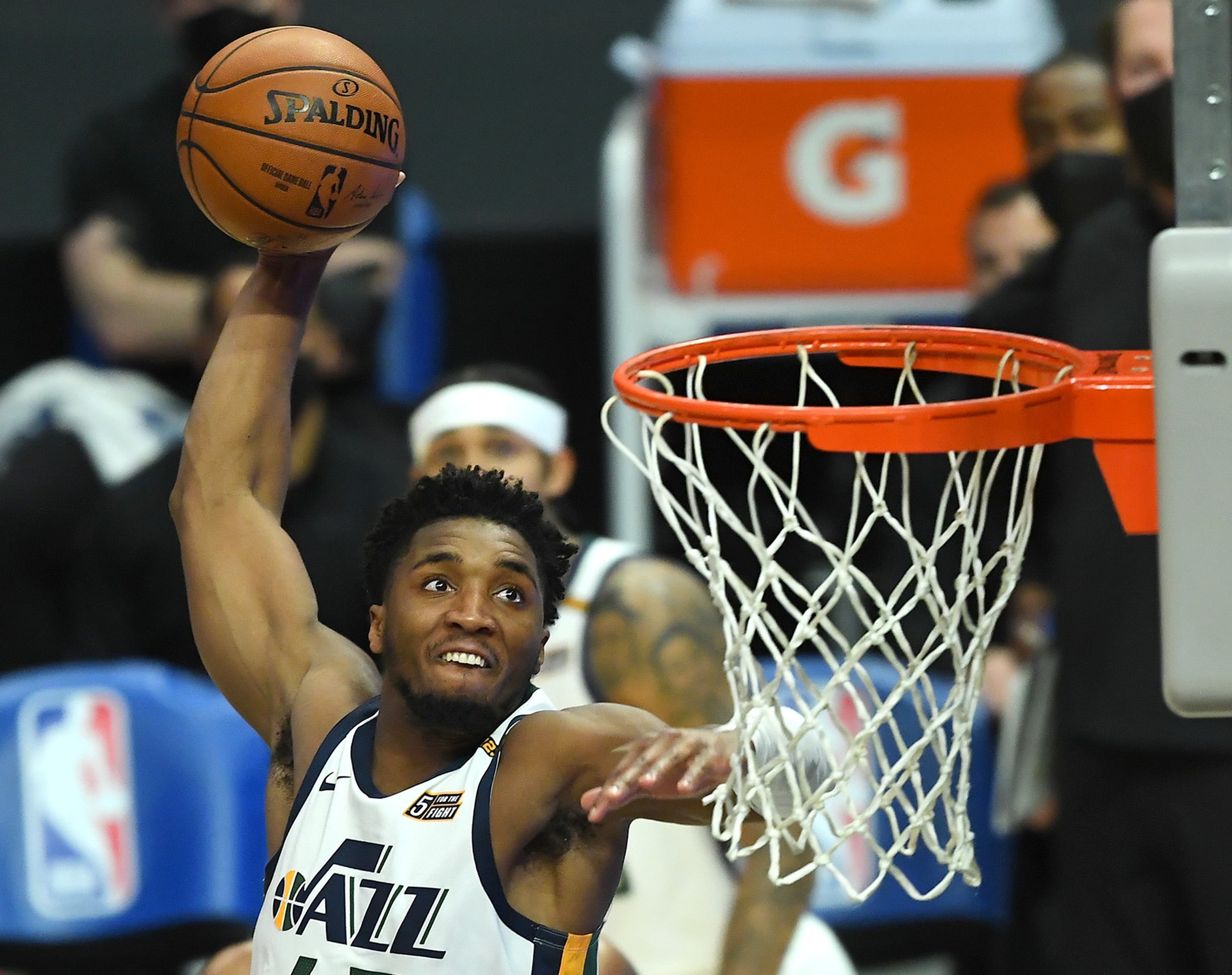Utah Jazz guard Donovan Mitchell