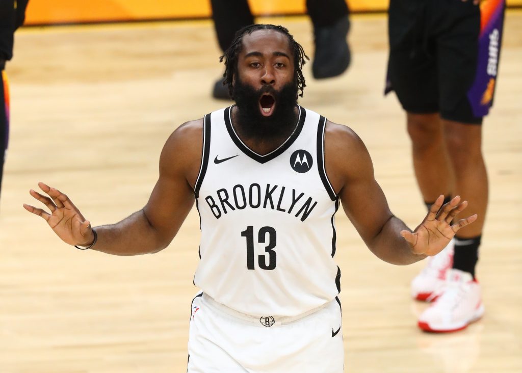 James Harden of the Brooklyn Nets