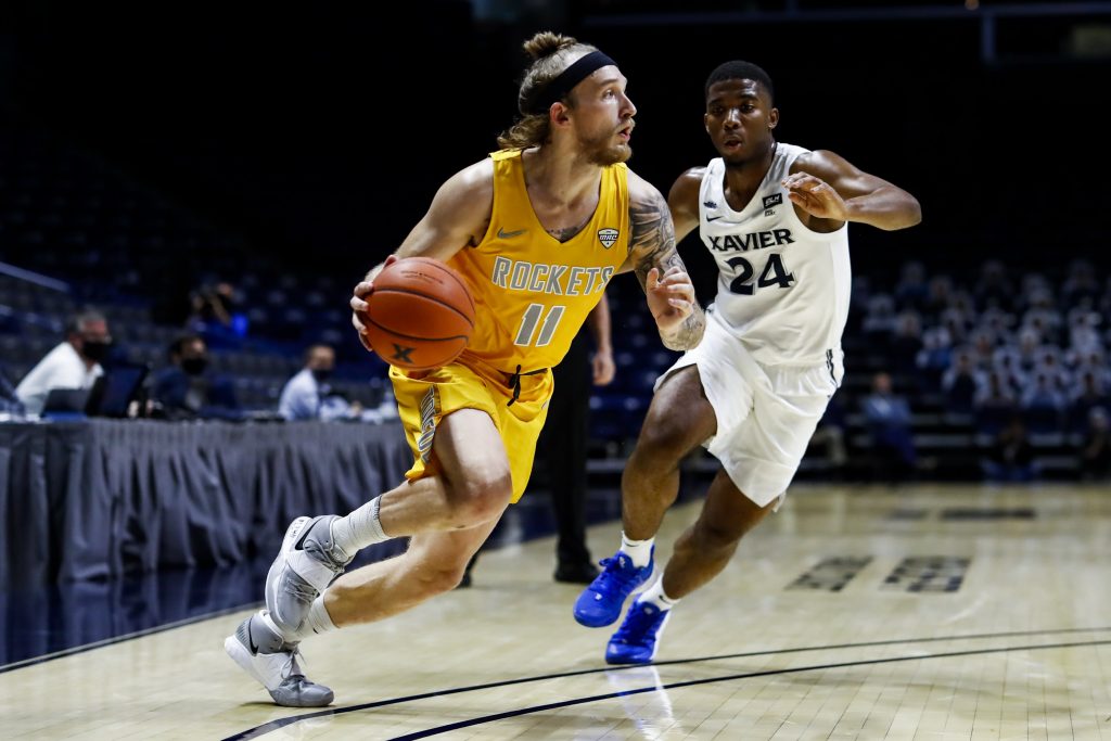 Spencer Littleson of the Toledo Rockets