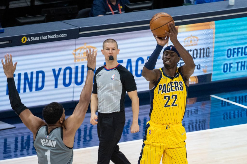 Caris Levert shooting