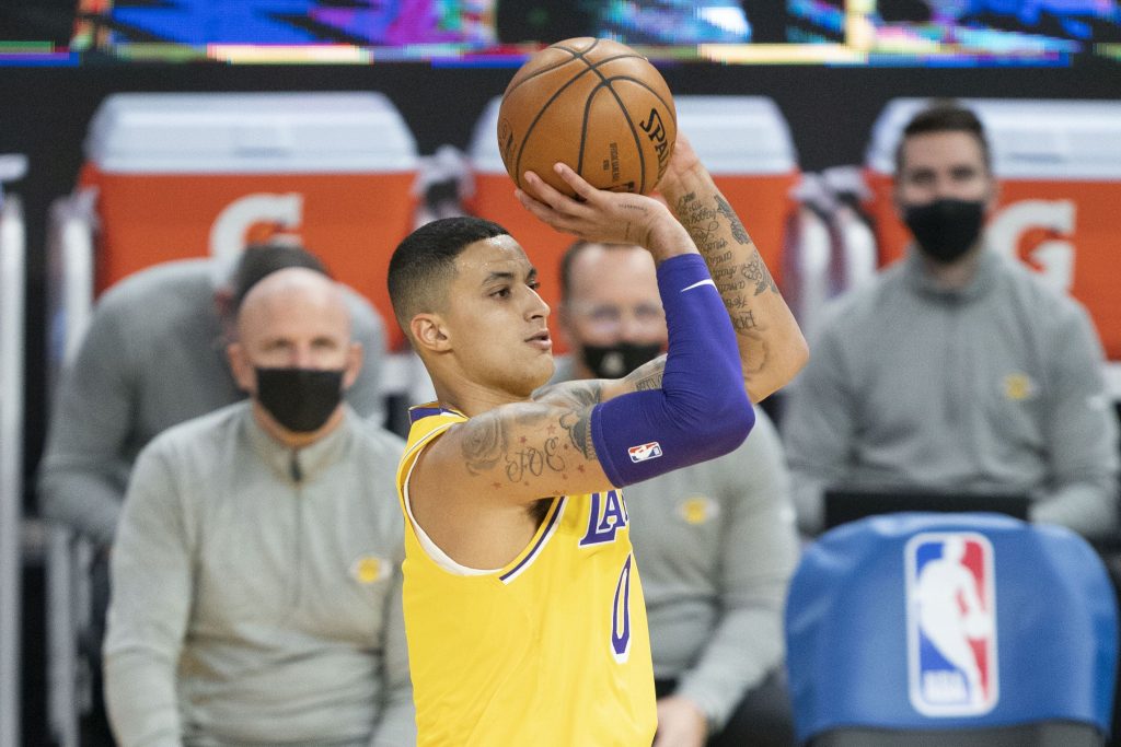 Kyle Kuzma shooting