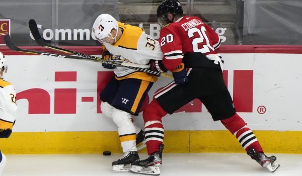 Friday NHL four-team mega parlay (+1903 odds): Preds take down Blackhawks