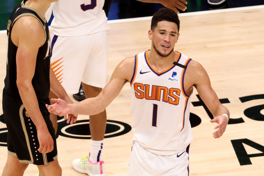 Devin Booker Suns vs Lakers