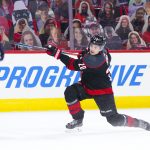 Sebastian Aho is Carolina's top point-scorer entering the playoffs.