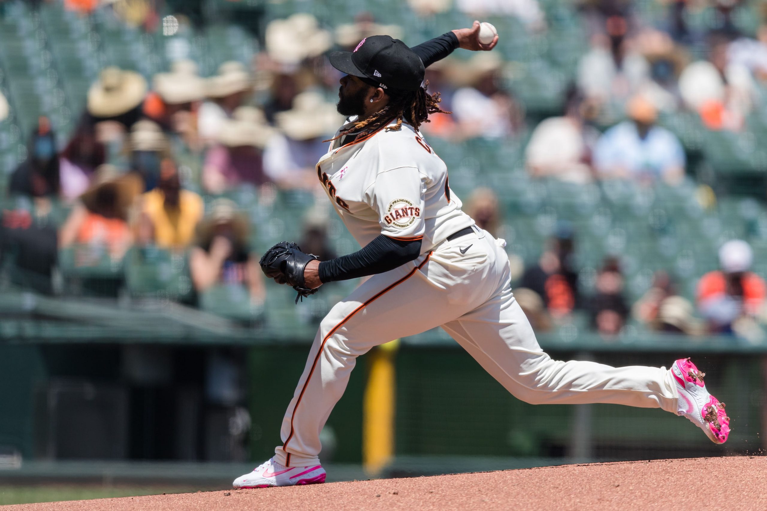 Johnny Cueto of the San Francisco Giants