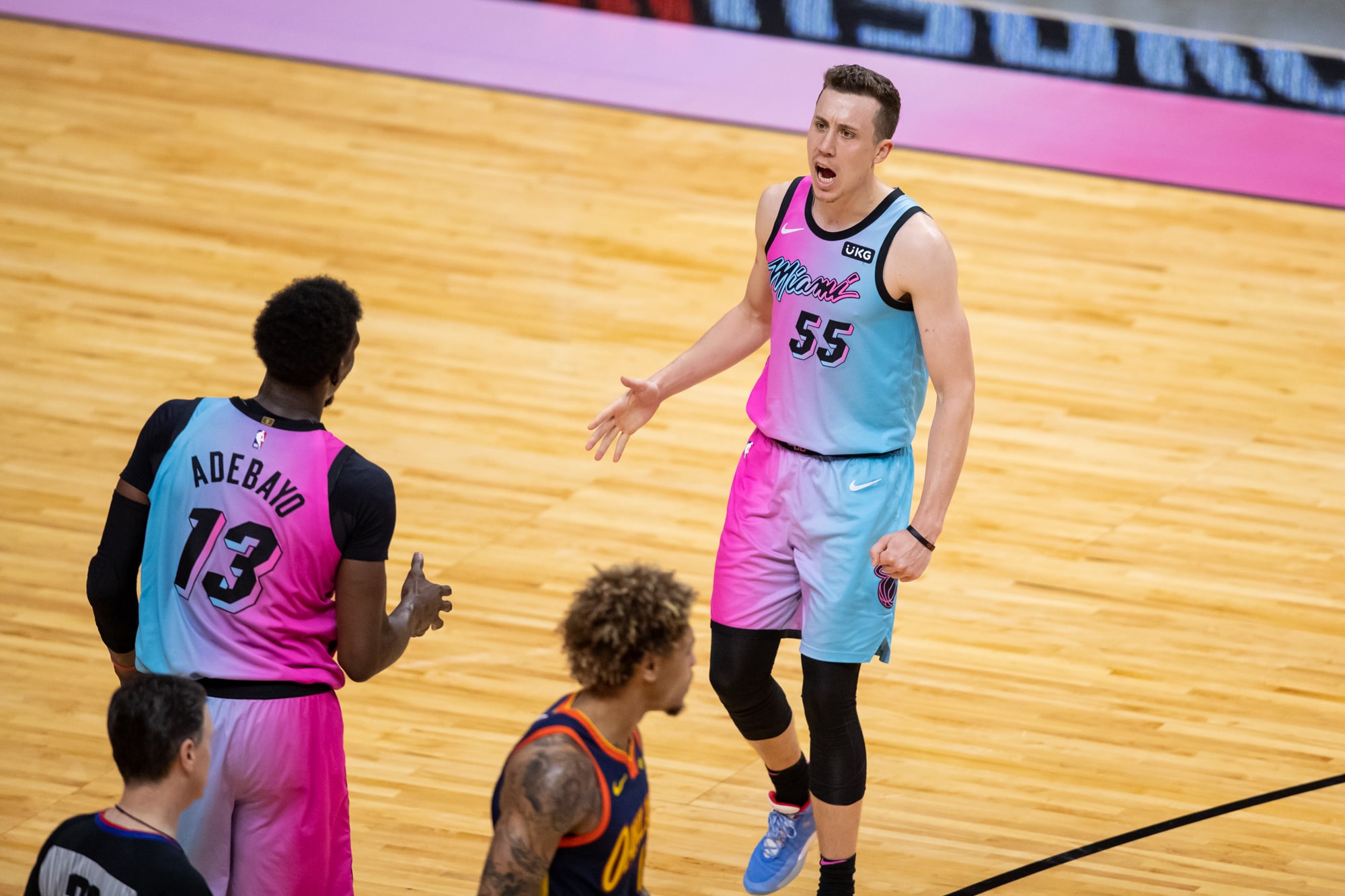 Miami Heat guard Duncan Robinson