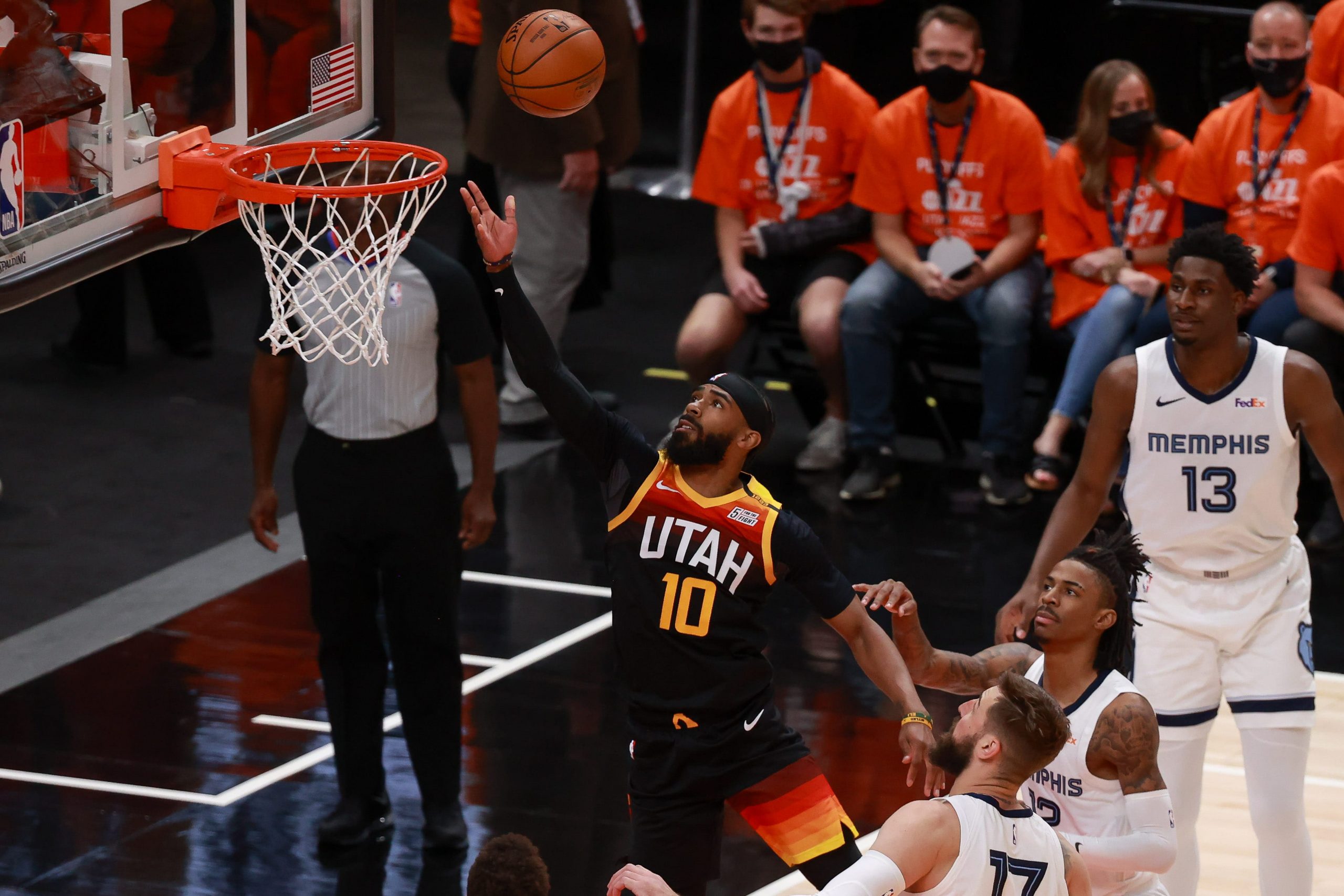 Utah Jazz guard Mike Conley