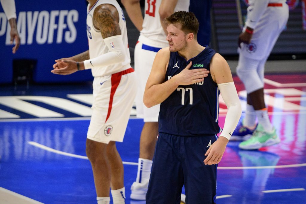 Luka Doncic Clippers vs Mavericks