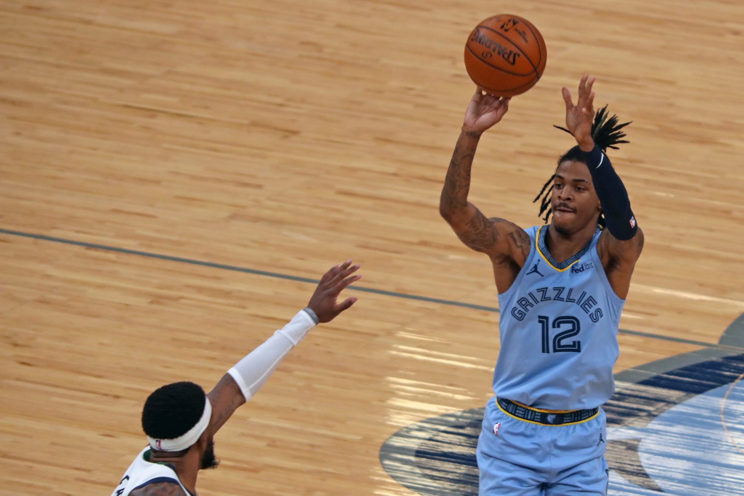 Ja Morant Jazz vs Grizzlies