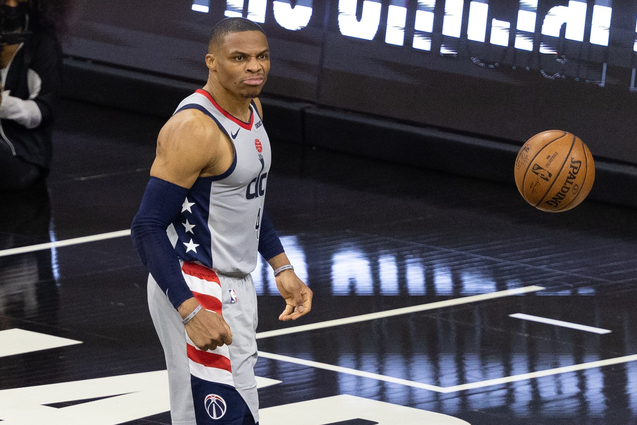 Washington Wizards guard Russell Westbrook