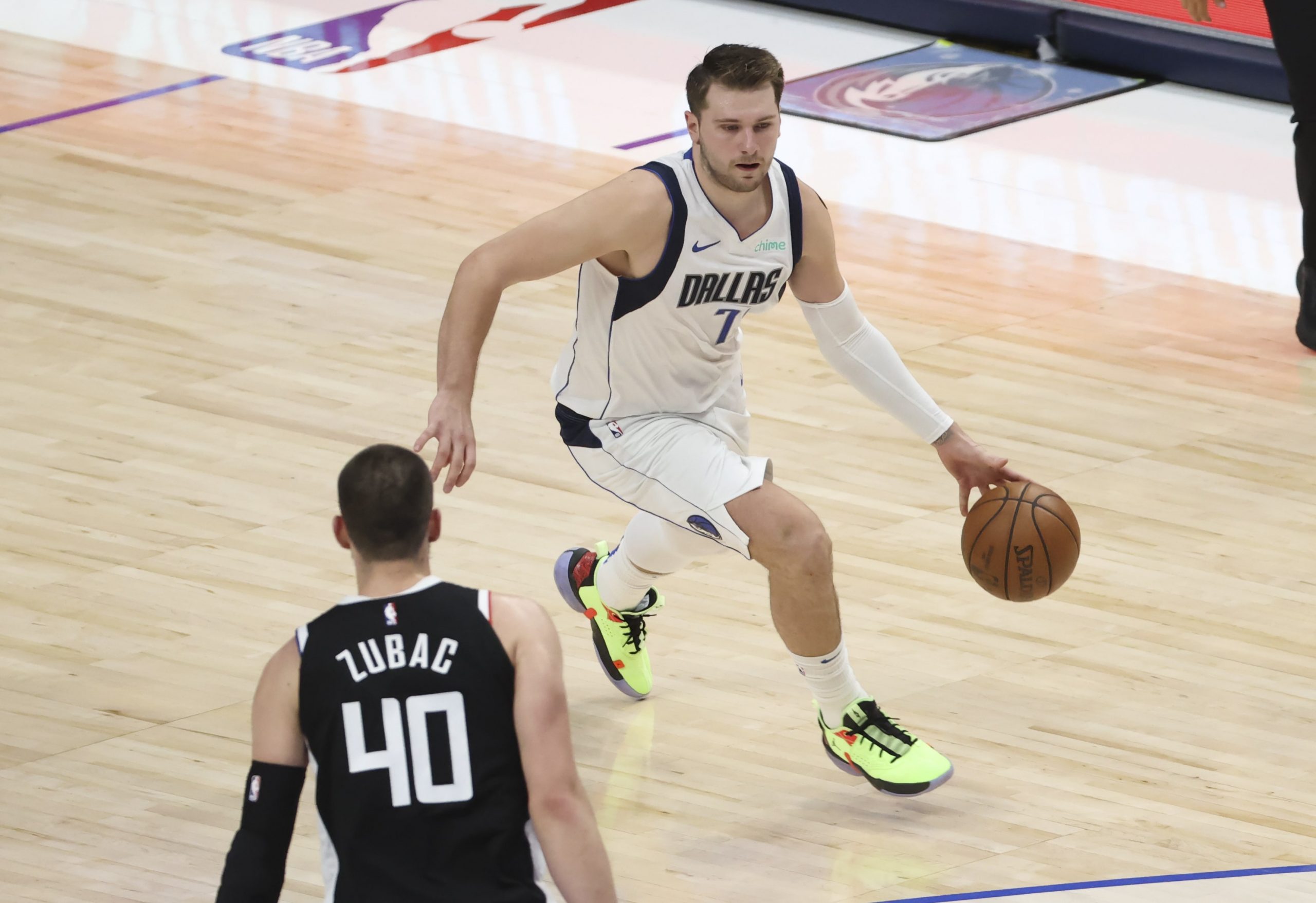 Luka Doncic Mavericks vs Clippers