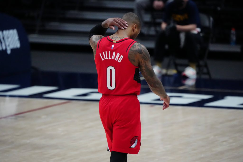 Damian Lillard Trail Blazers