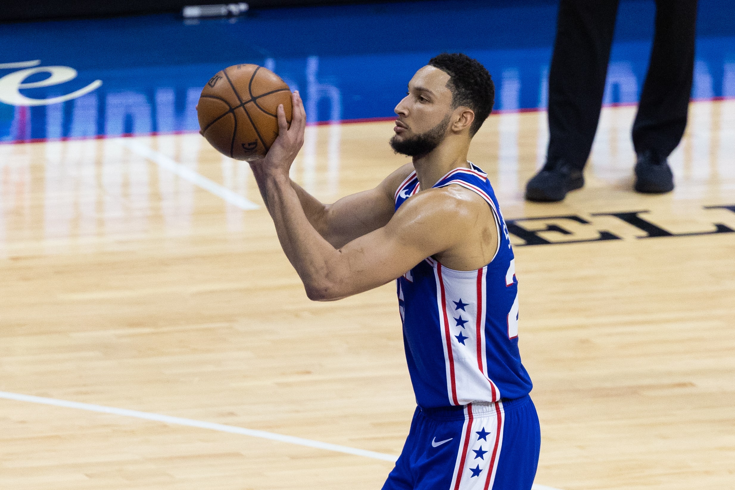 Ben Simmons Hawks vs 76ers