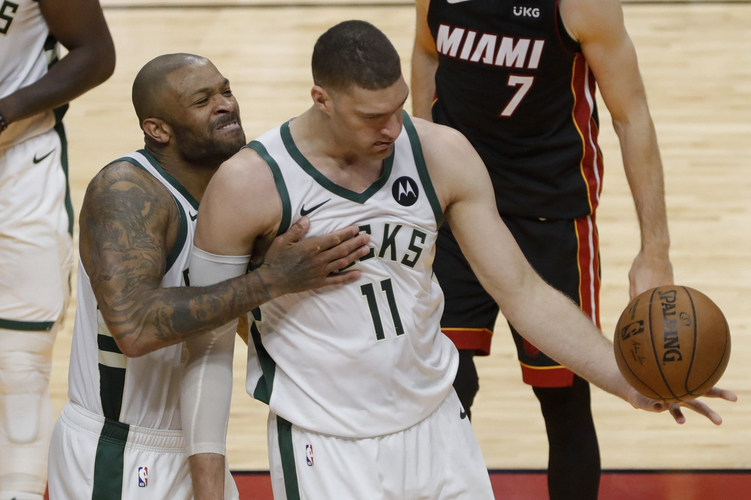 Milwaukee Bucks center Brook Lopez