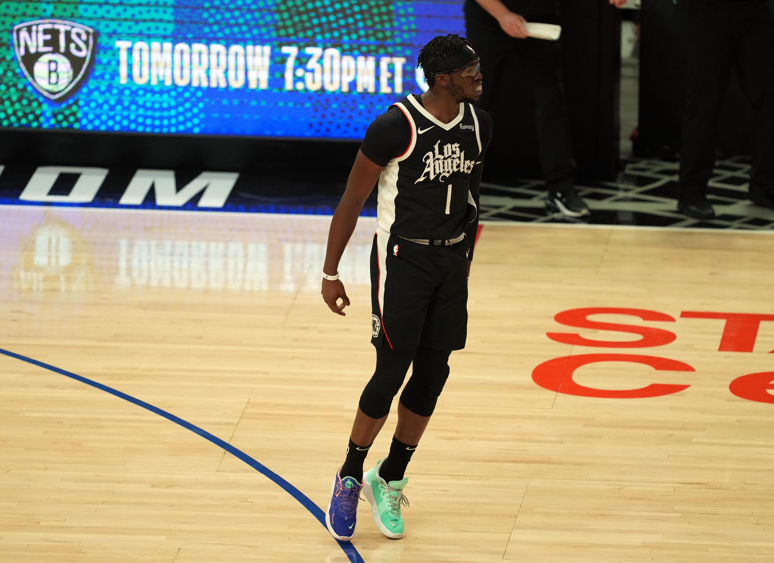 Reggie Jackson Clippers vs Jazz