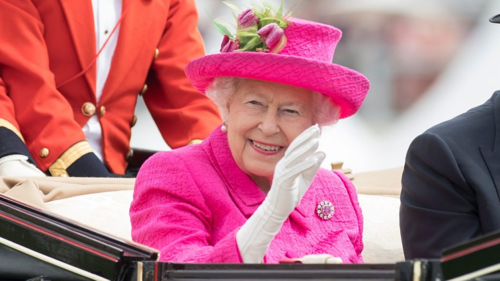 The Queen arrives at Royal Ascot