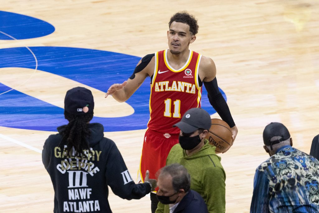 Trae Young of the Atlanta Hawks