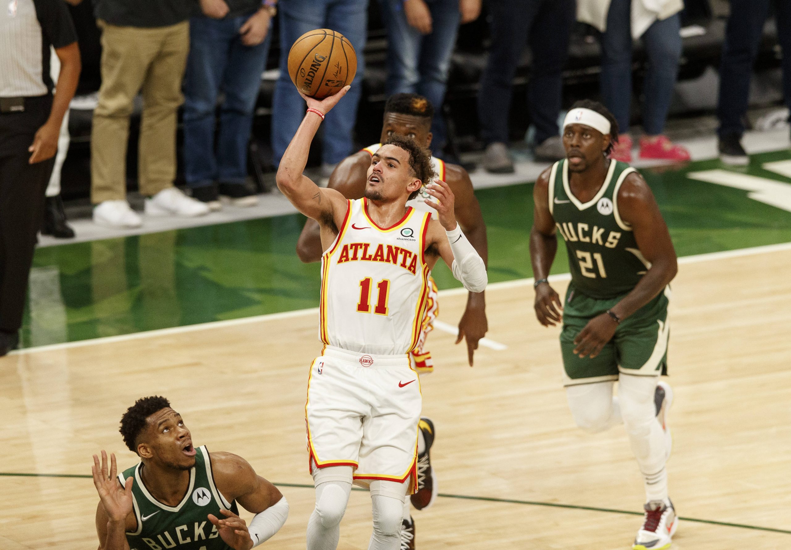 Trae Young of the Atlanta Hawks