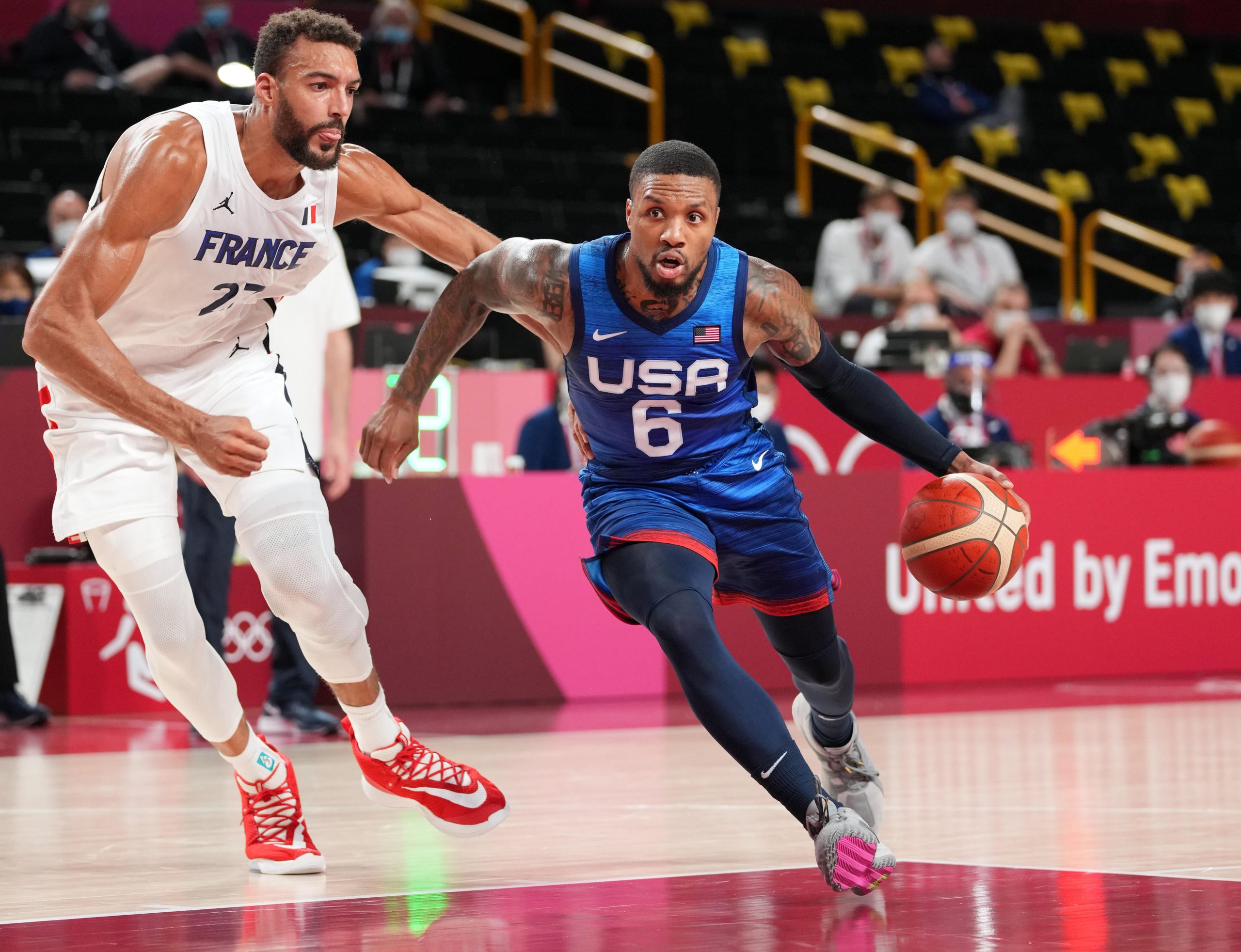 USA guard Damian Lillard