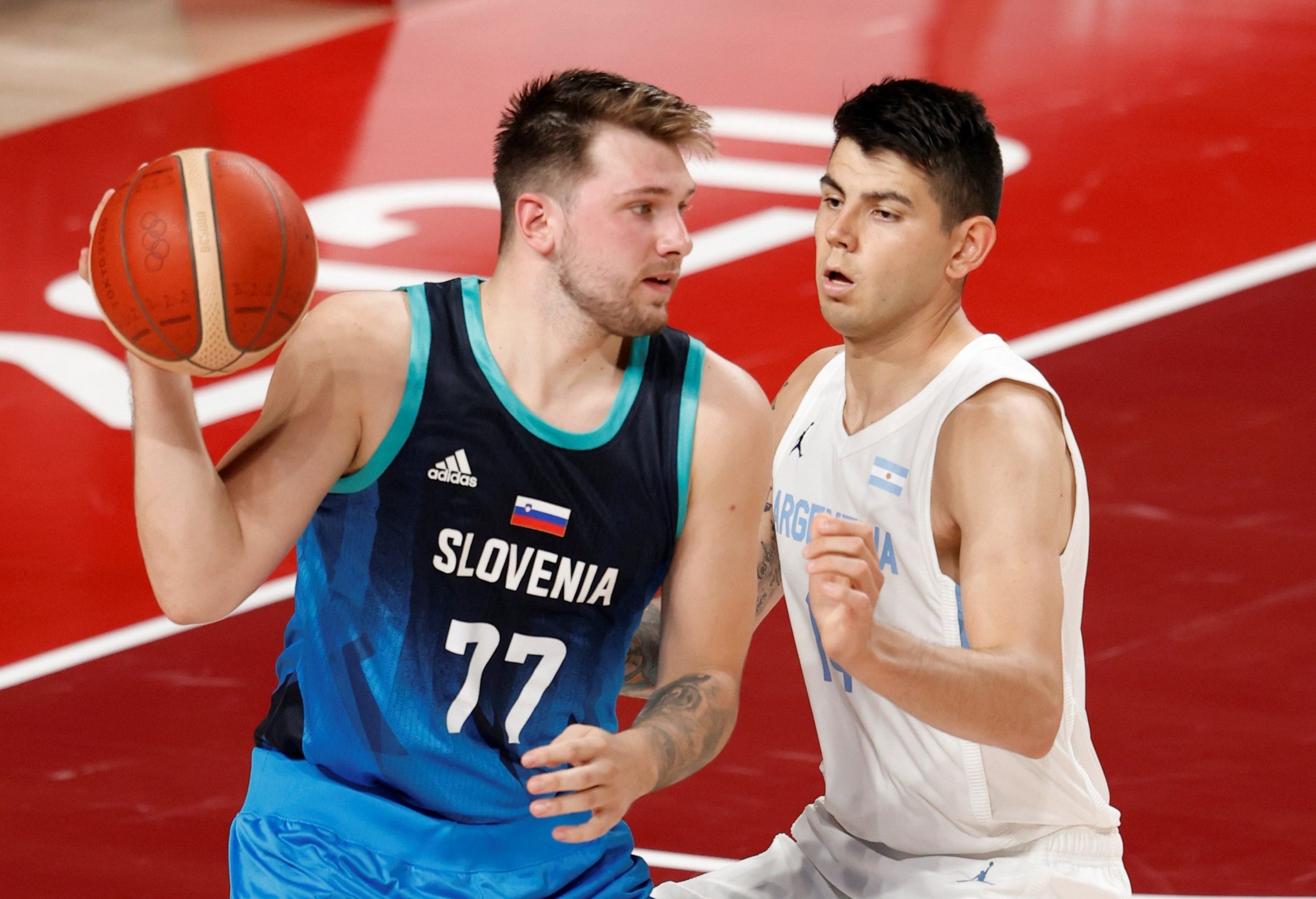 Slovenia guard Luka Doncic