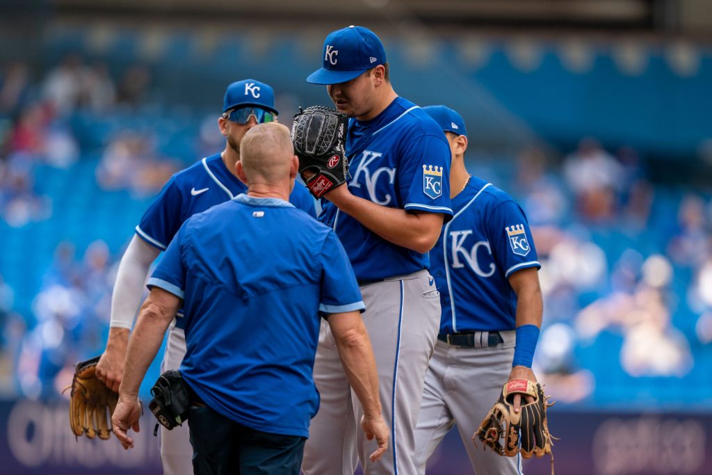 Brad Keller Royals vs Cubs