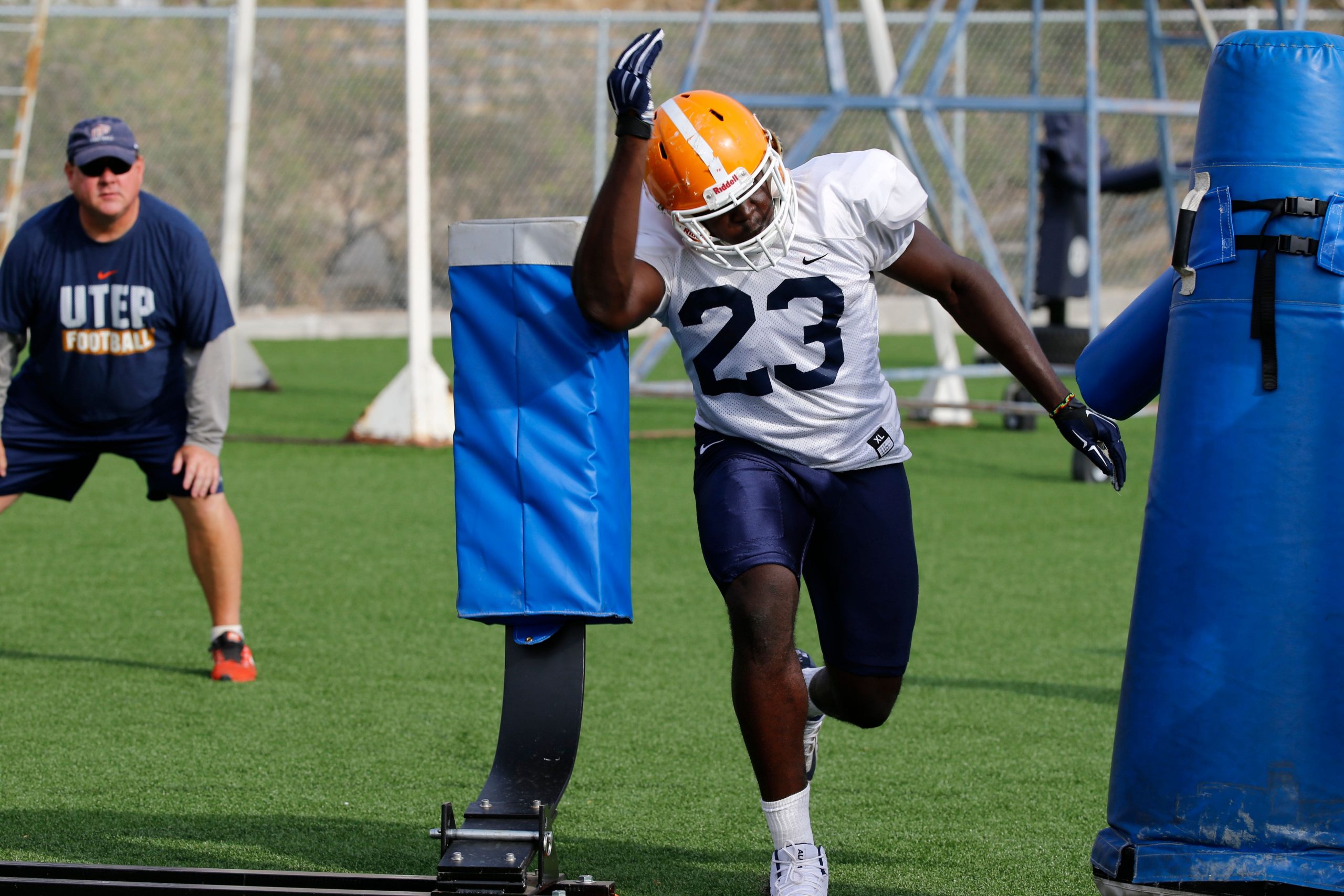Praise Amaewhule of the UTEP Miners