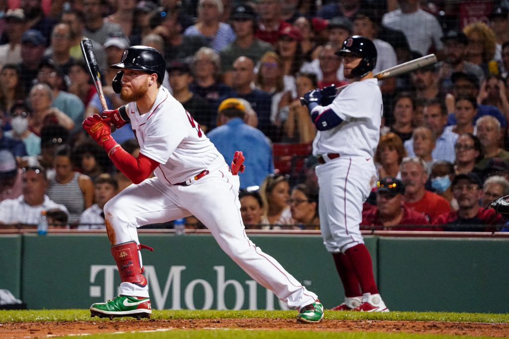 Alex Verdugo Red Sox vs Indians