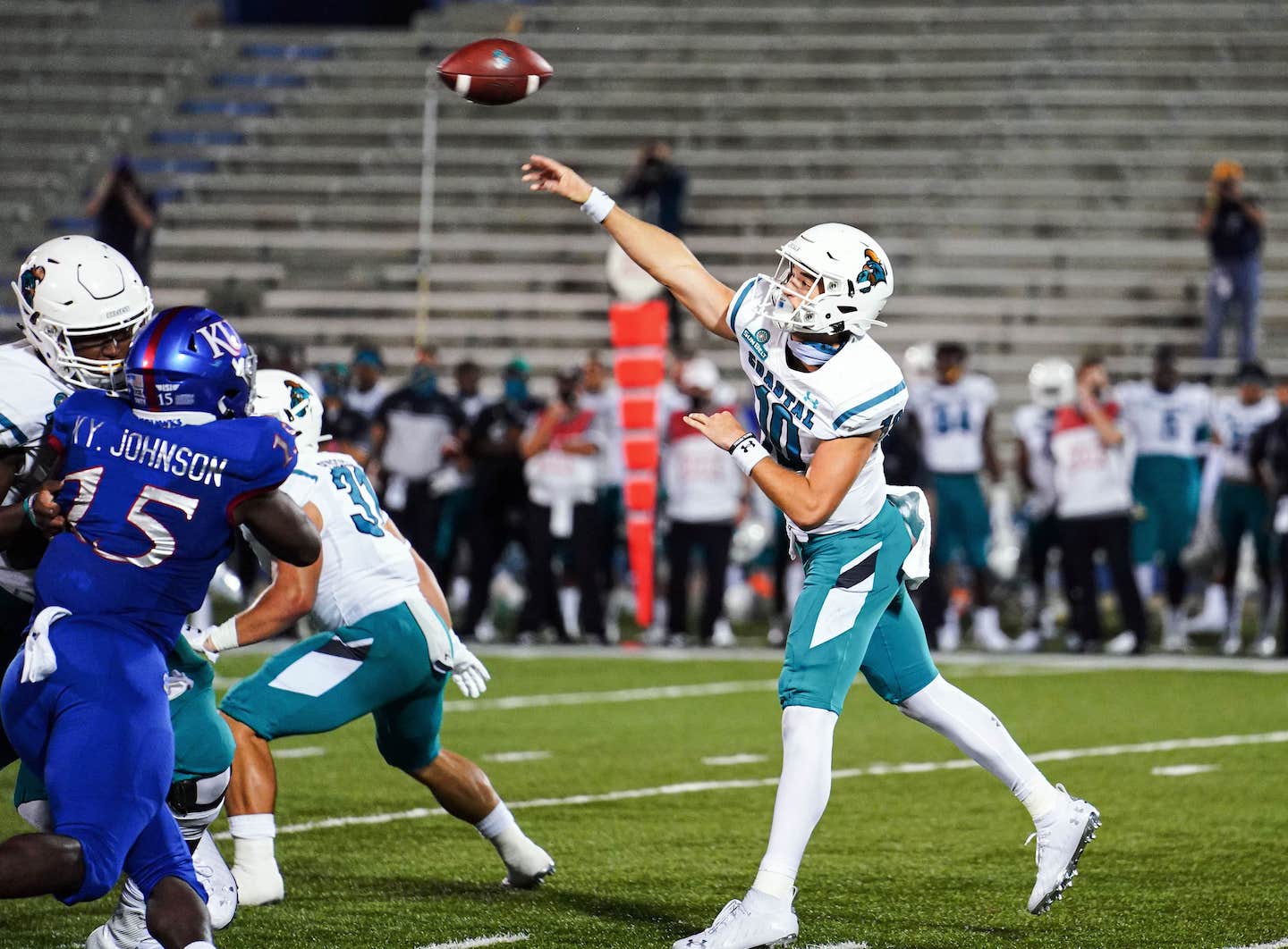 Grayson McCall of the Coastal Carolina Chanticleers