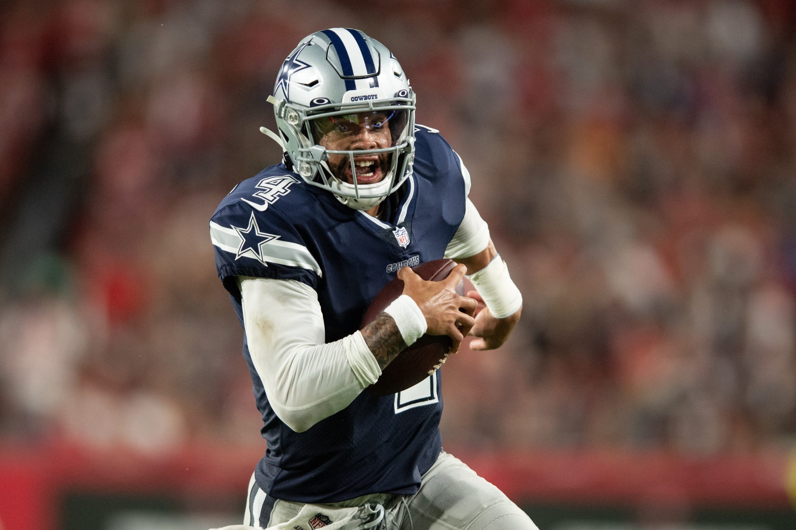 Dak Prescott Dallas Cowboys quarterback same game parlay