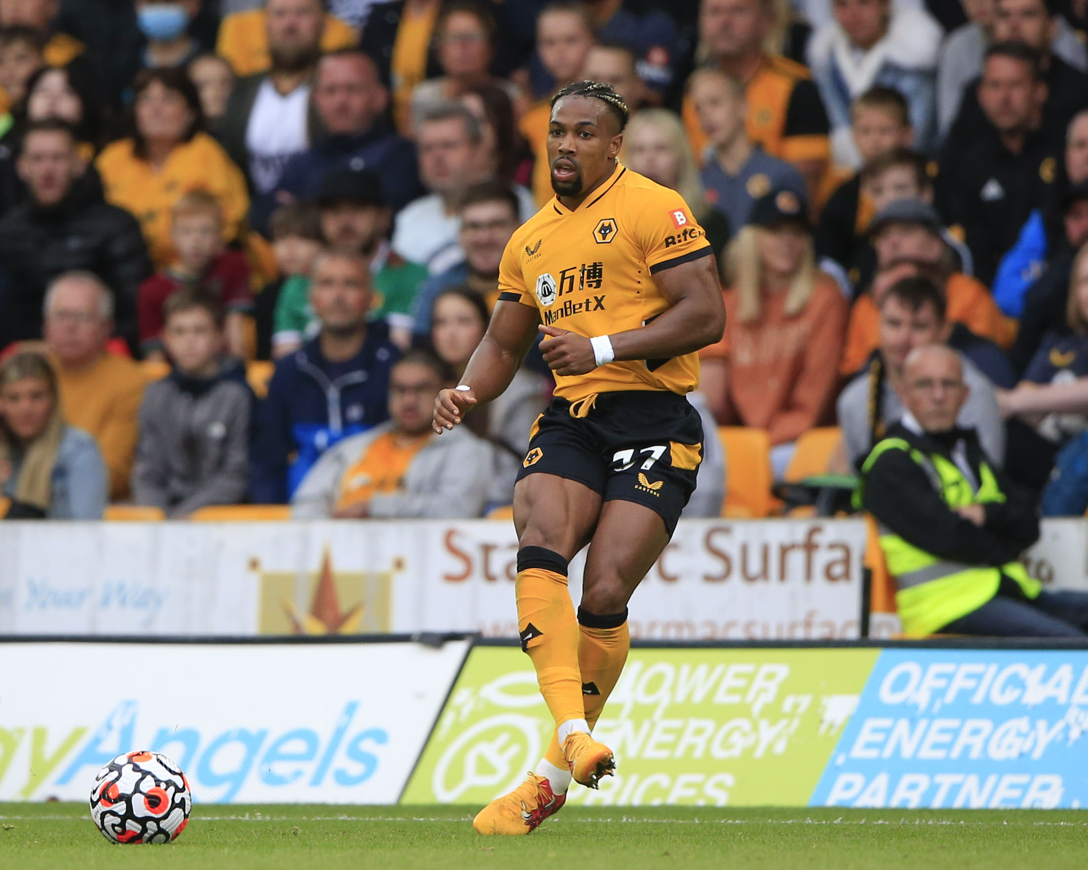 Adama Traore Wolverhampton Wanderers