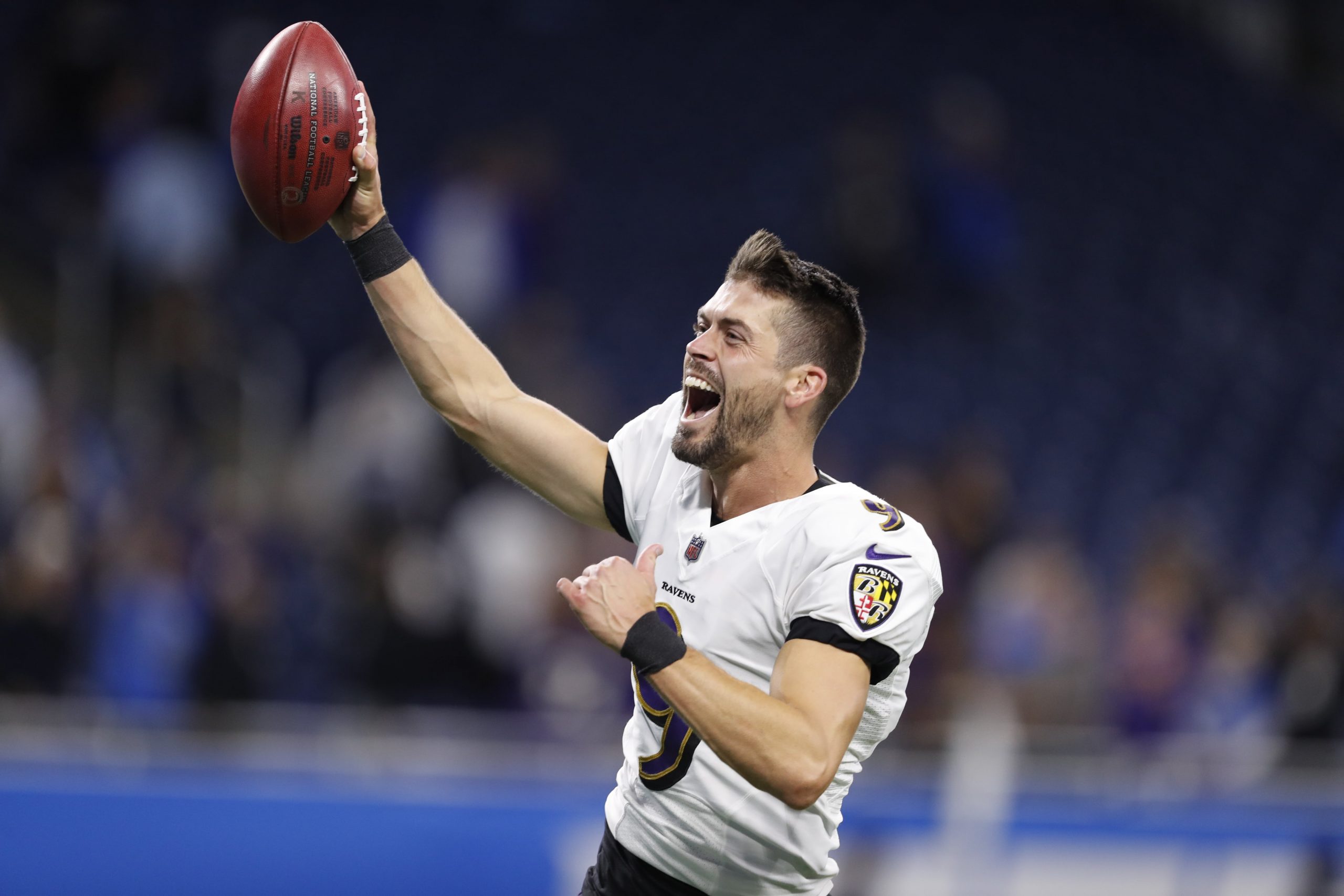 Justin Tucker of the Baltimore Ravens