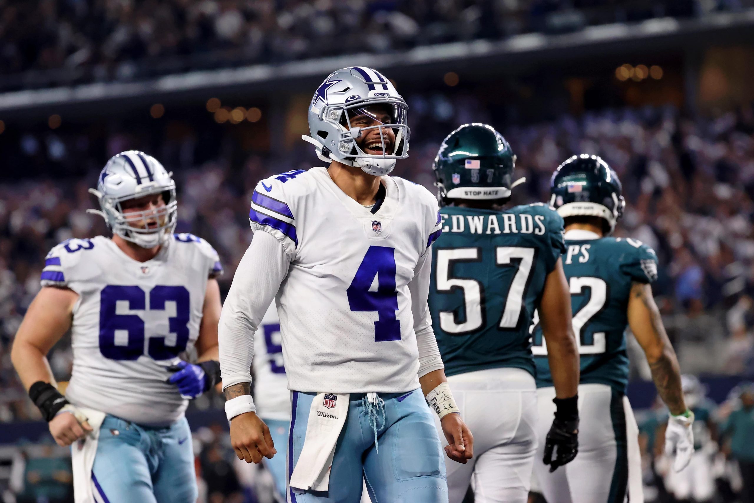 Dak Prescott of the Dallas Cowboys