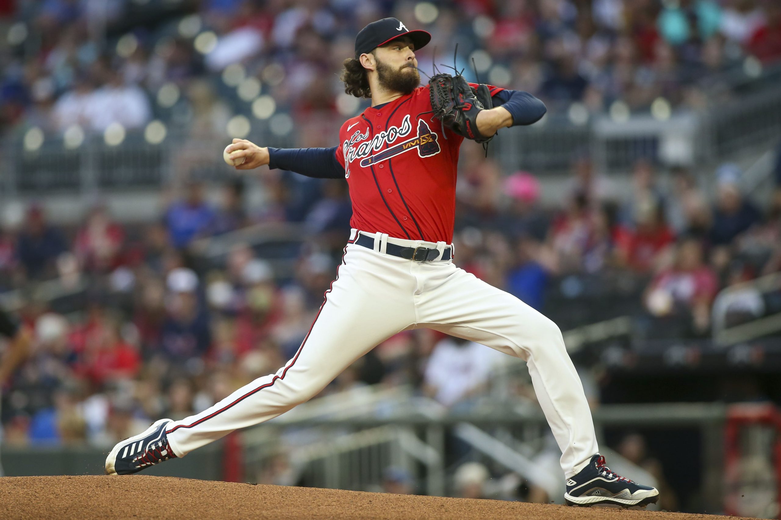 Ian Anderson of the Atlanta Braves