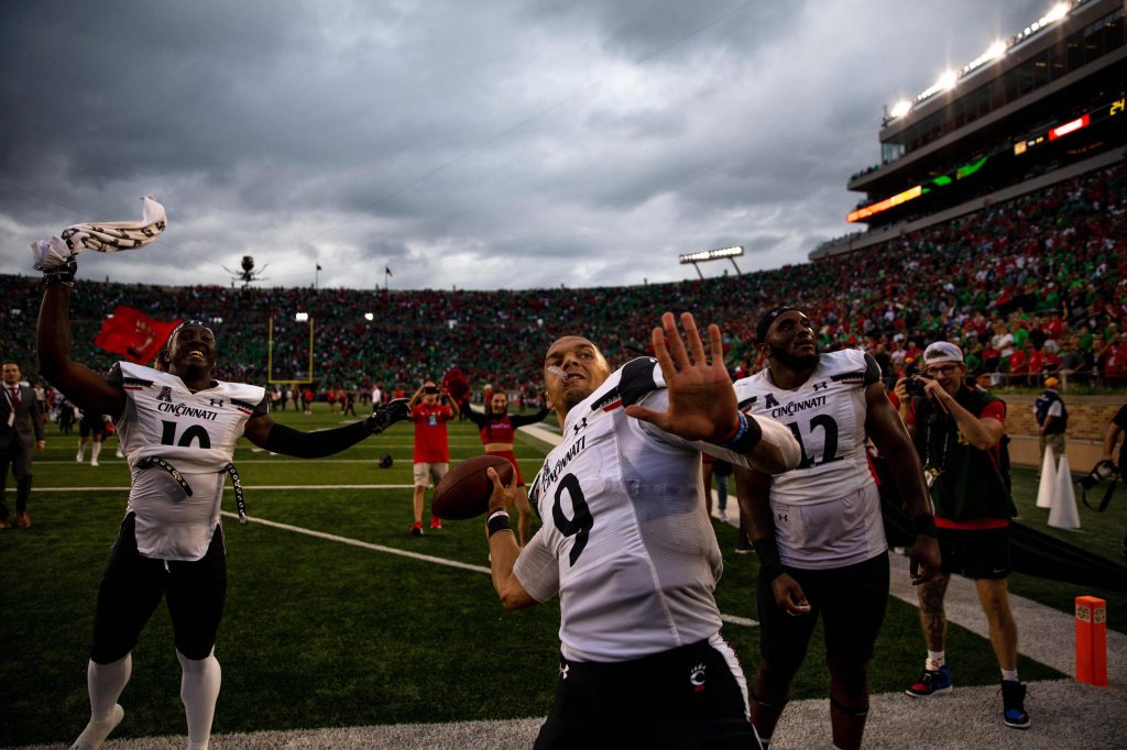 Desmond Ridder and the Cincinnati Bearcats