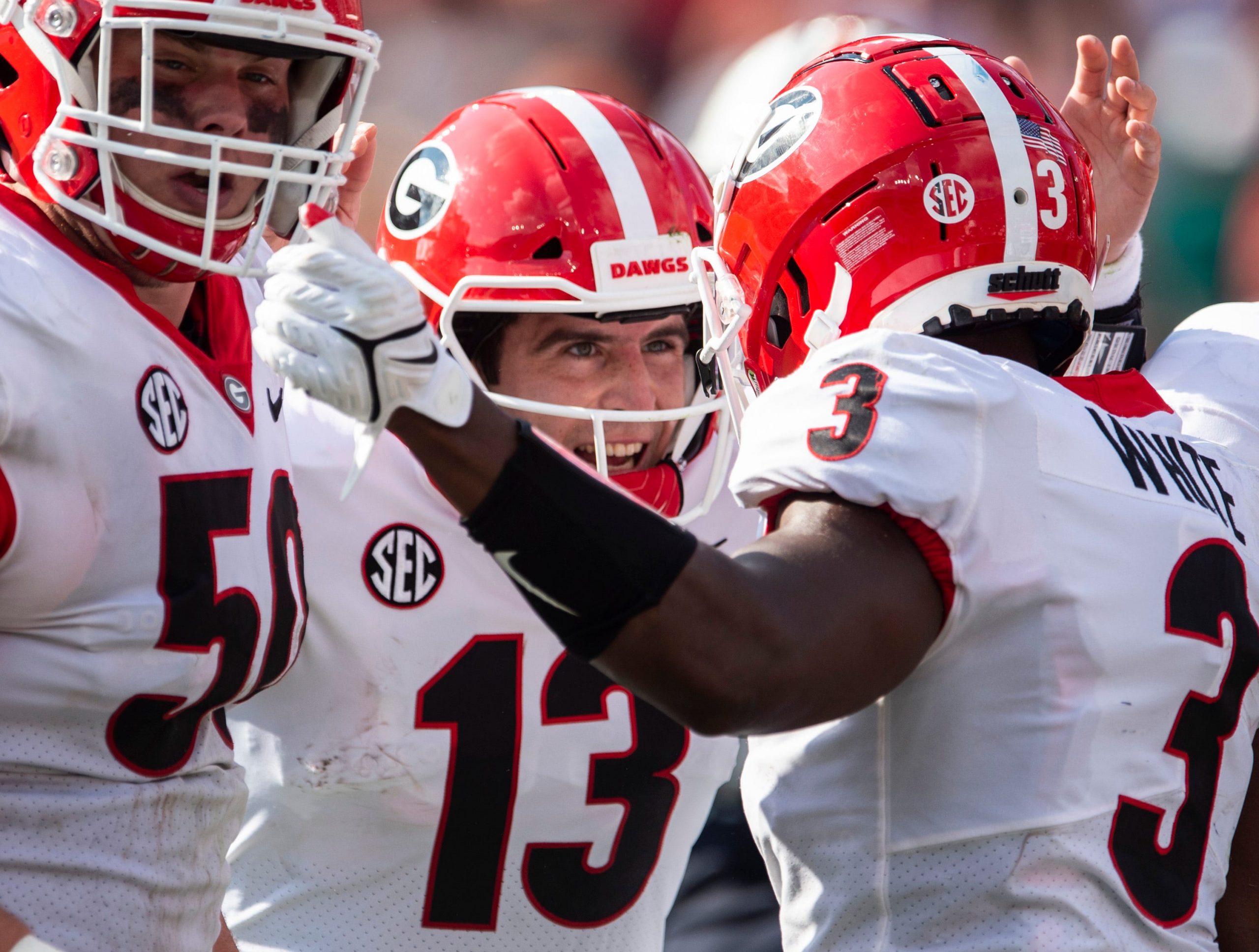 Stetson Bennett of the Georgia Bulldogs