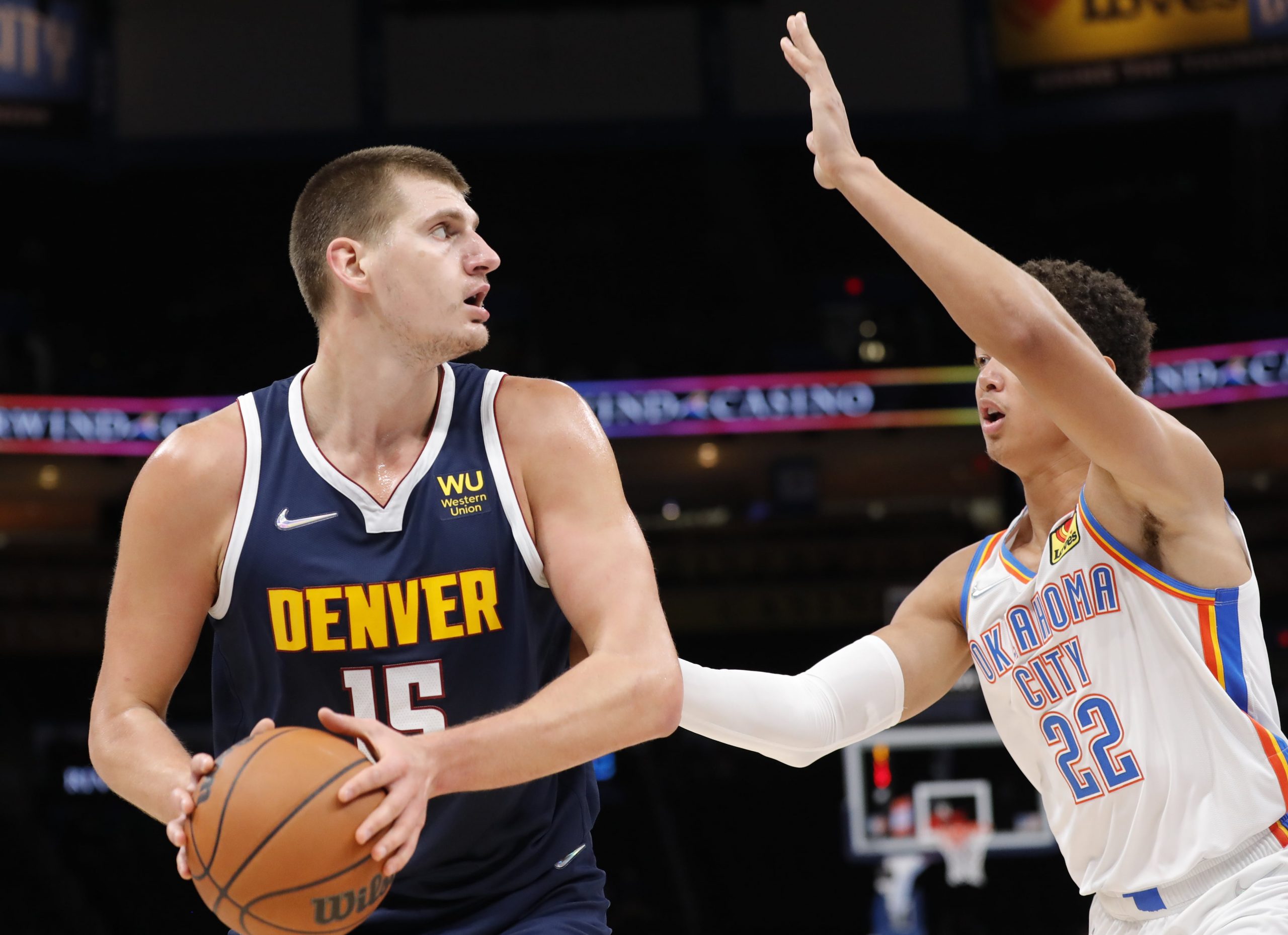 Nikola Jokic Nuggets vs Suns