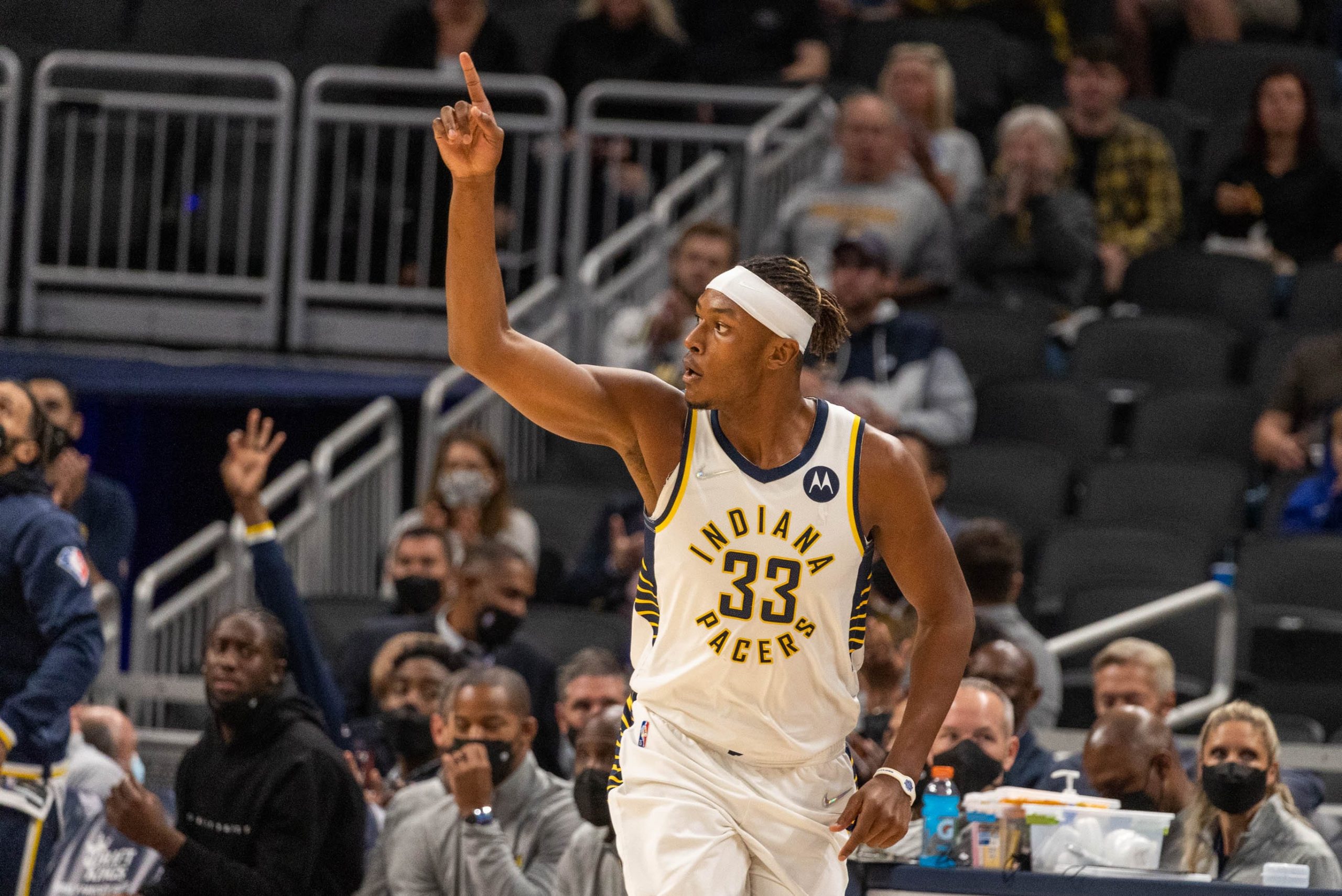 Indiana Pacers center Myles Turner