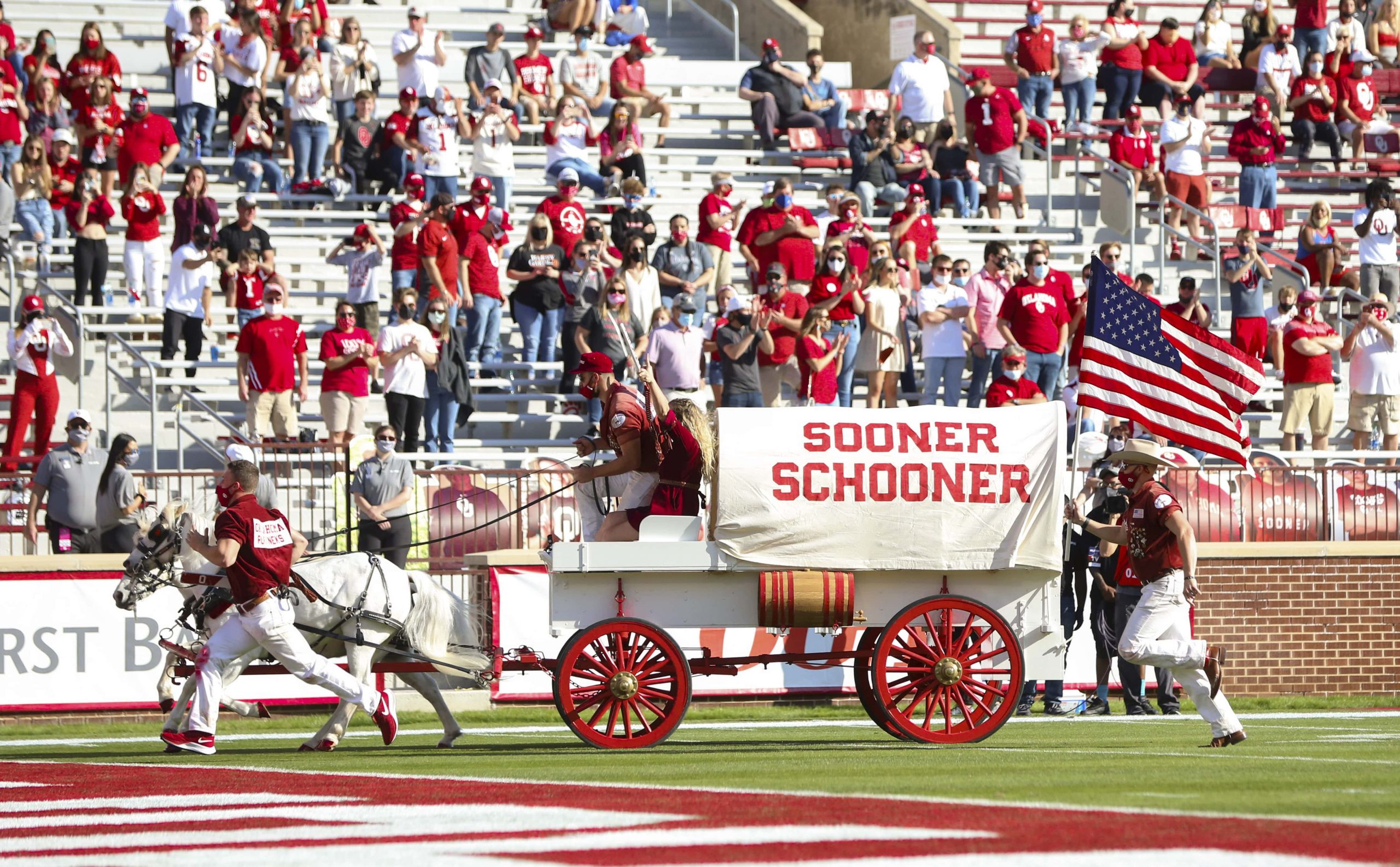 The Oklahoma Sooners' Sooner Schooner