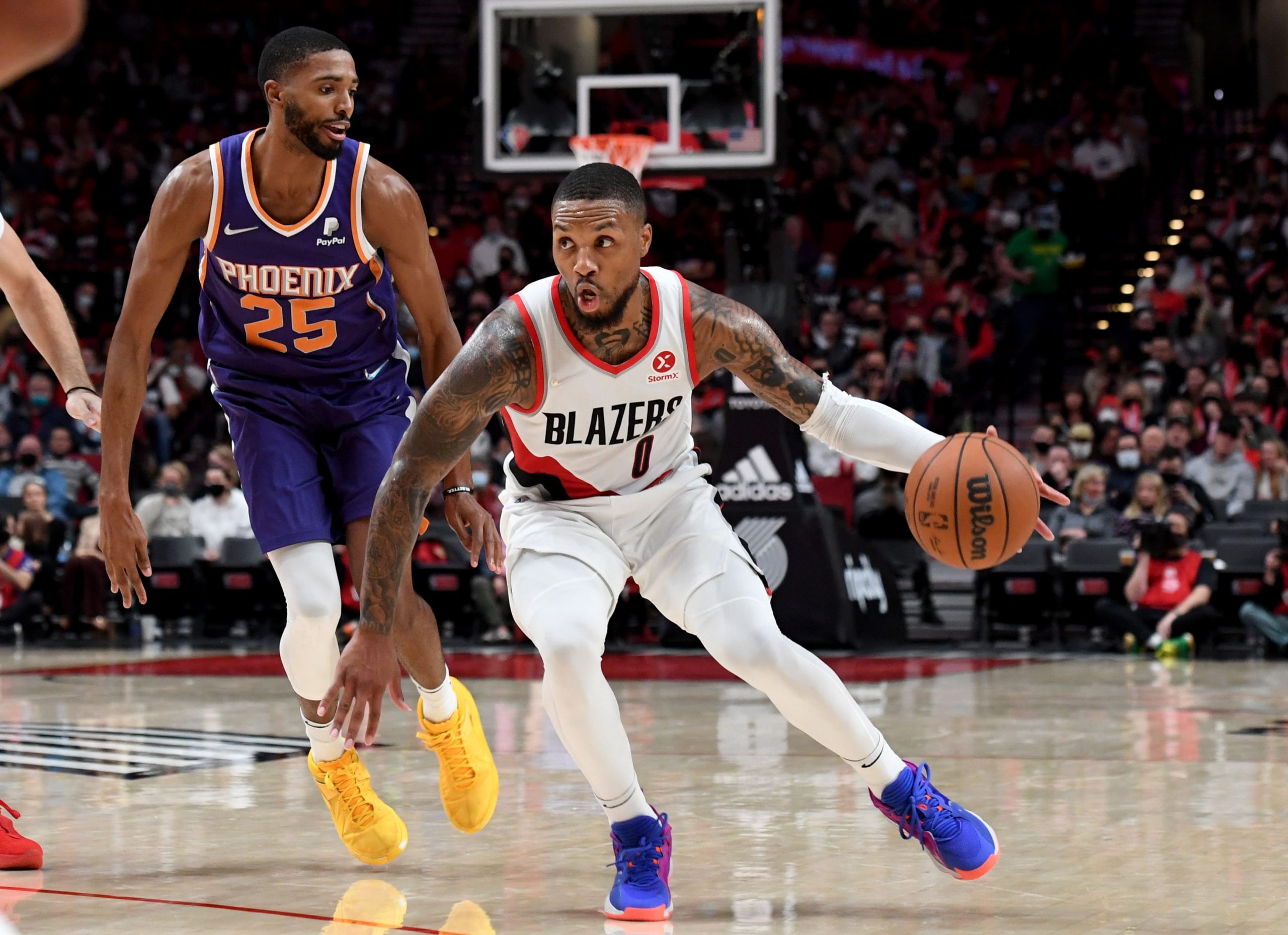 Portland Trail Blazers guard Damian Lillard