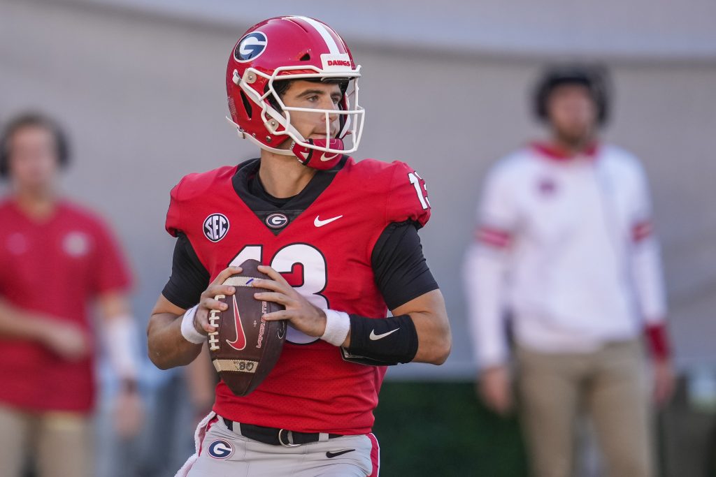 Quarterback Georgia Bulldogs Stetson Bennett