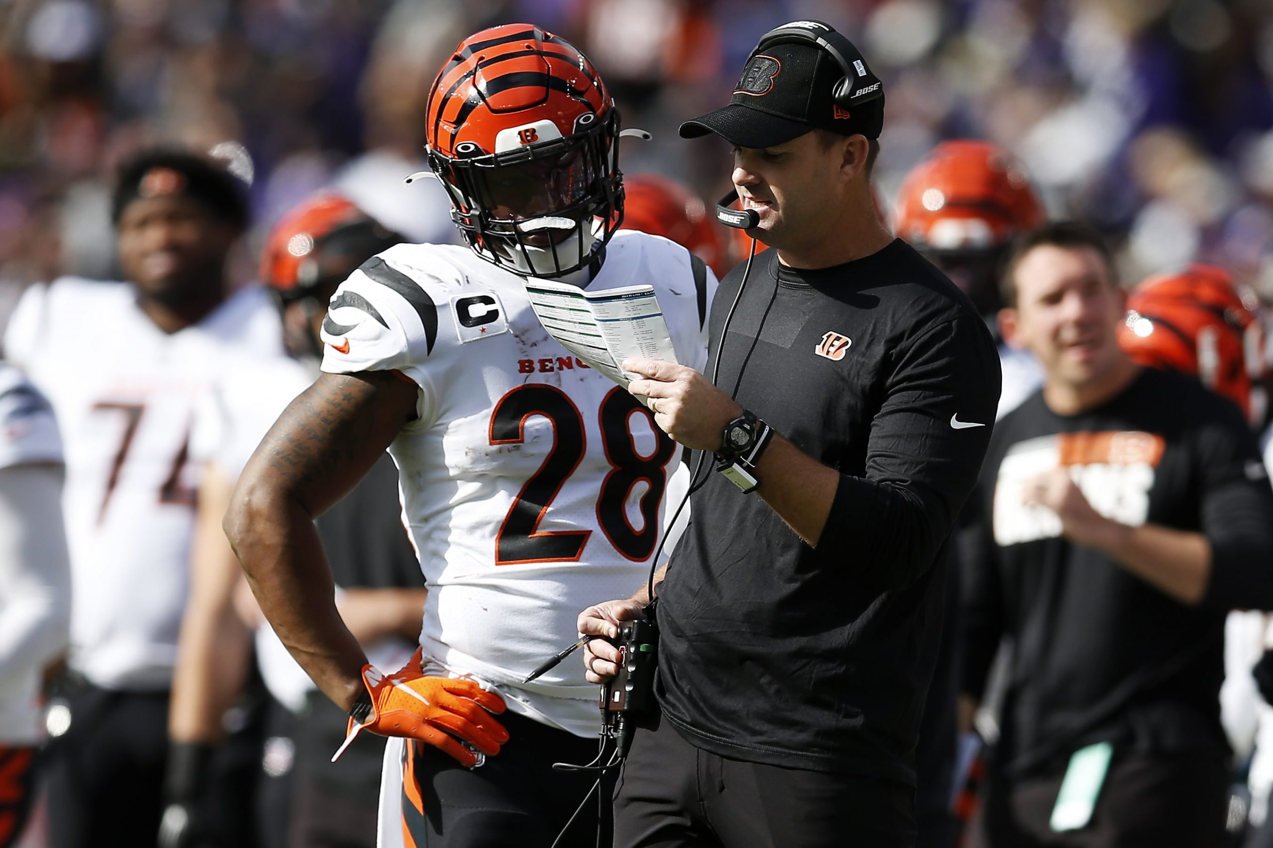 Joe Mixon TD scorer same game parlay