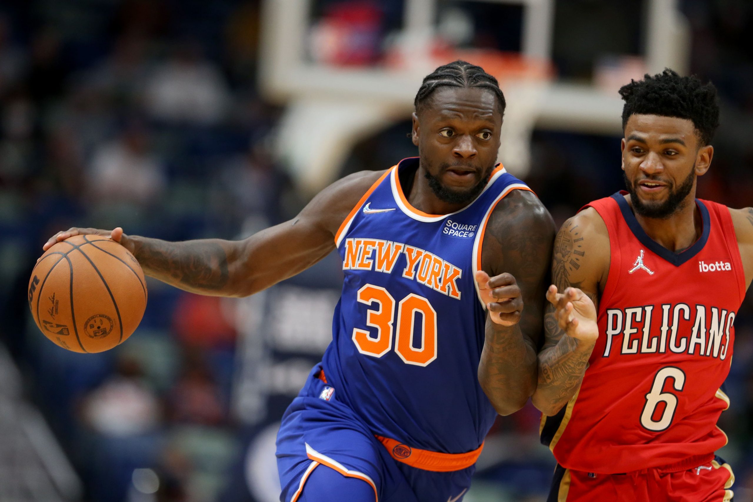 Knicks forward Julius Randle