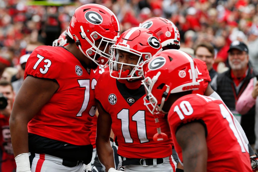 Arian Smith and the Georgia Bulldogs