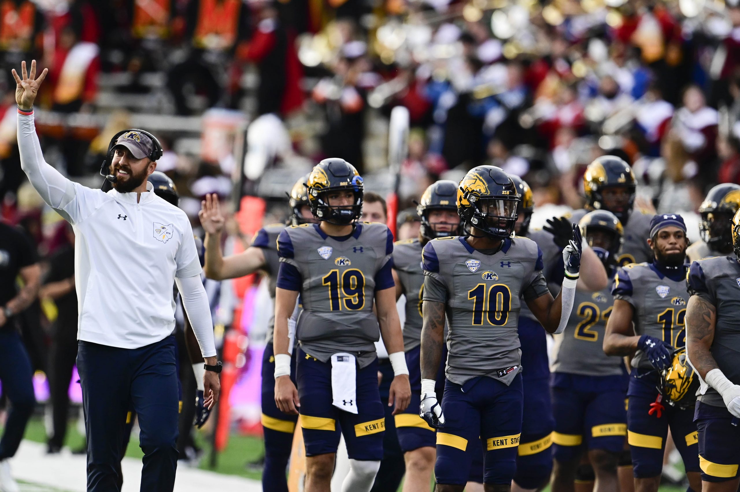Kent State Golden Flashes head coach Sean Lewis