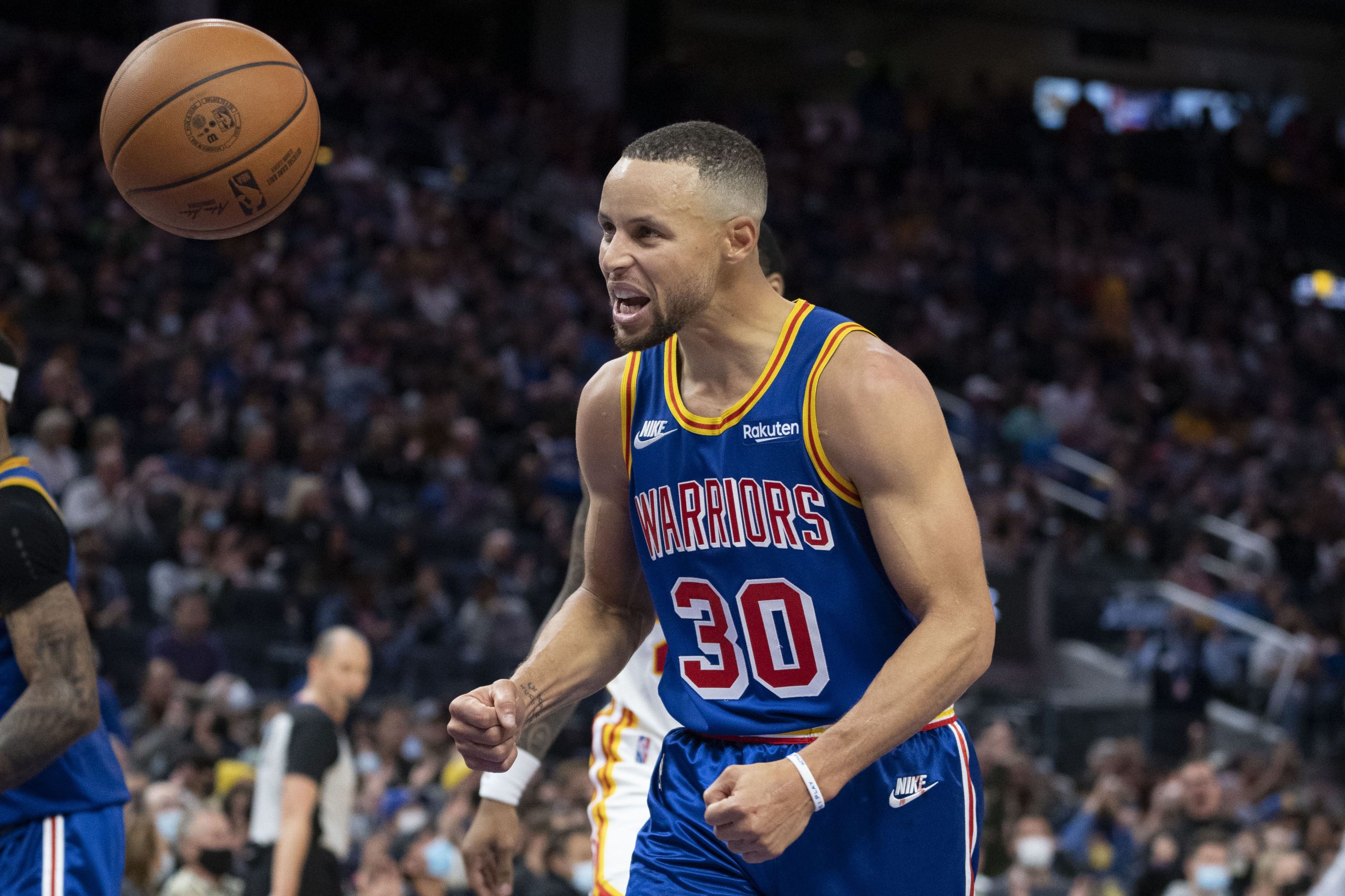 Warriors guard Stephen Curry