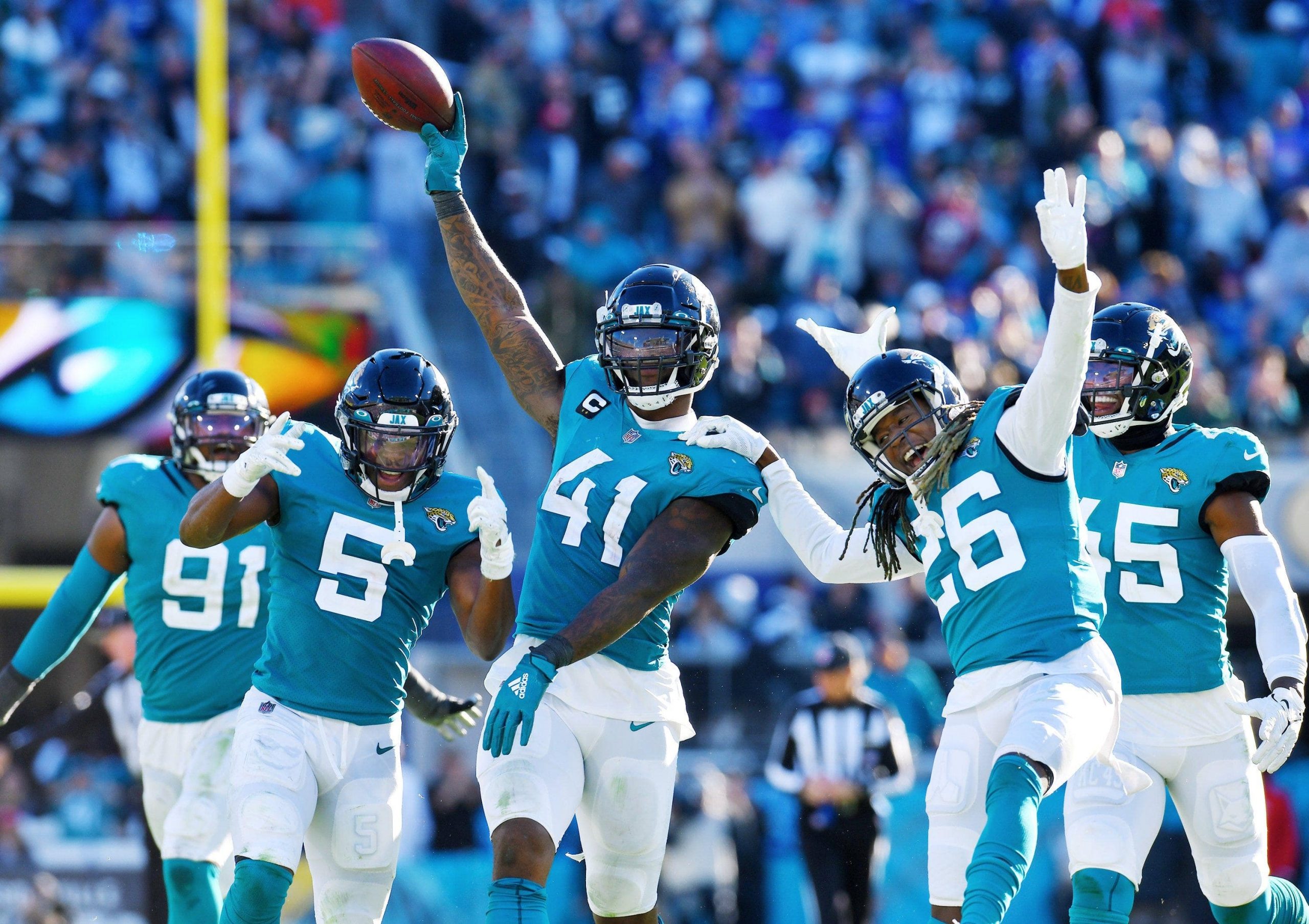 Jaguars celebrate